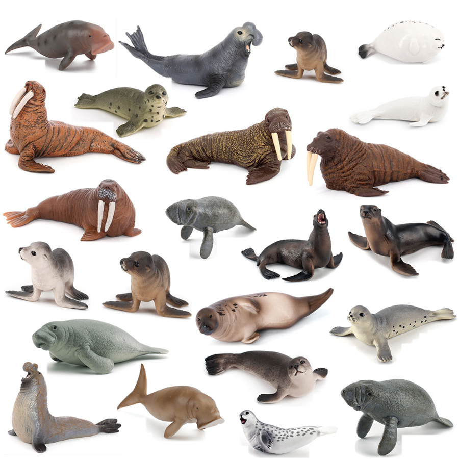 Kids Education Fun - Figur Aksi Model Hewan Laut Realistis