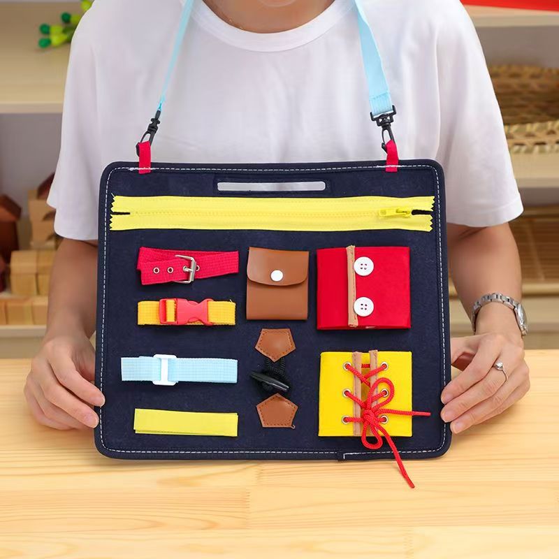Kids Education Book - Papan Aktivitas Montessori untuk Balita Buku