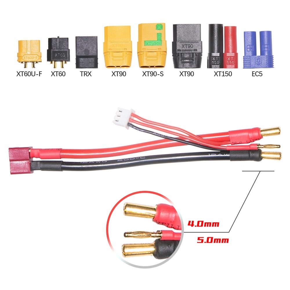 Tamiya Model Paint Set - Kabel Pengisian Baterai Lipo Lithium 2S