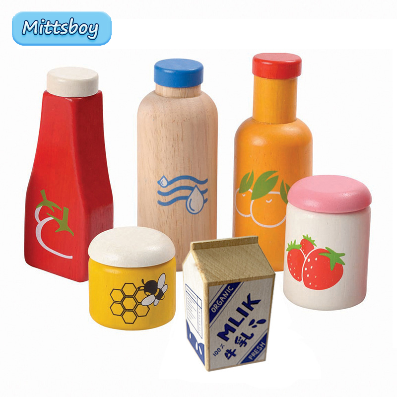 Kids Education Usa - Mainan Dapur Bayi Mainan Kayu 3D