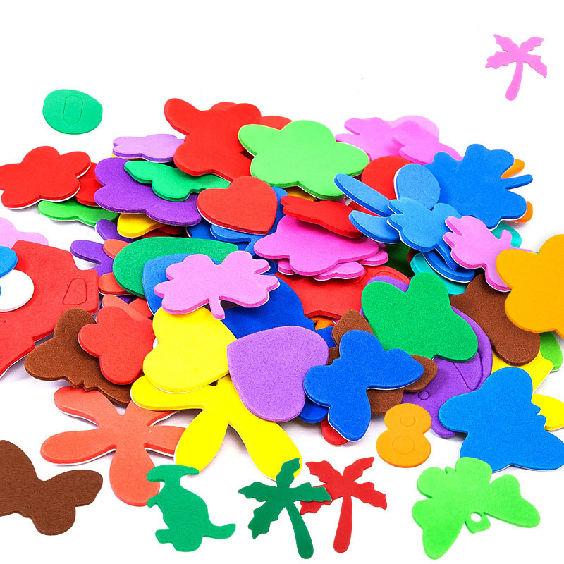 Kids Education Classes - 1/10 tas DIY warna-warni campuran EVA