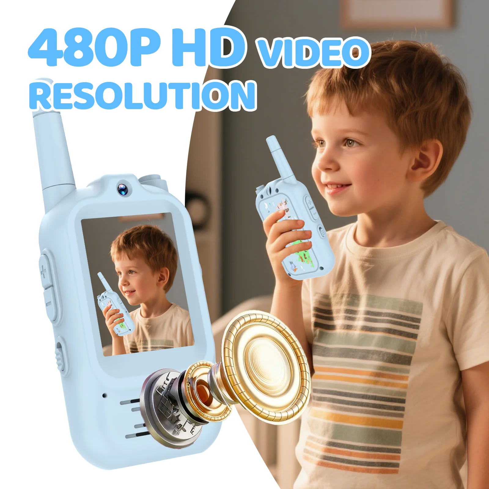 Kids Education Video - Walkie Talkie Video Anak Isi Ulang
