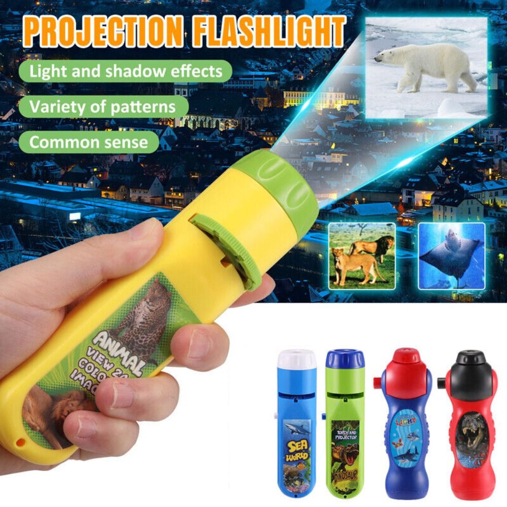 Drawing Projector Kids - Senter Proyeksi Edukasi Portabel Lampu Proyektor