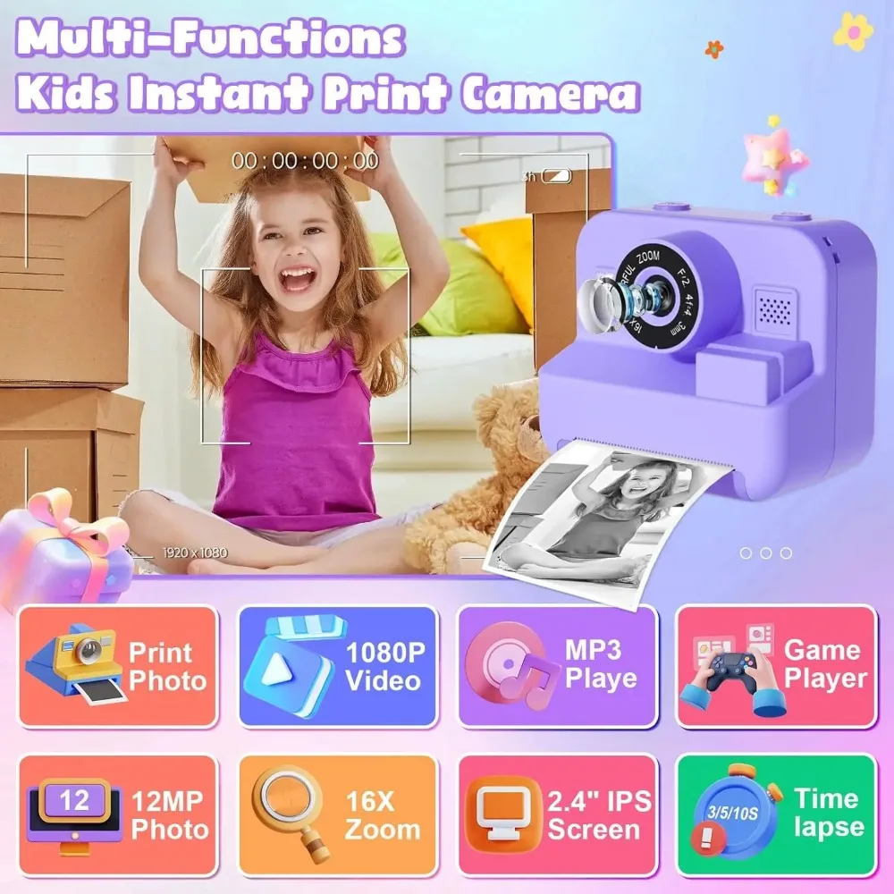 Kamera Video Digital Mini Anak - Kids Education Video ulasan dan harga