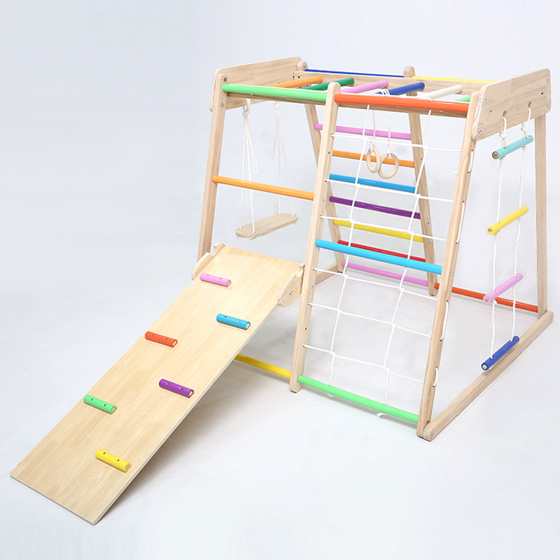 Rangka Panjat Kayu Solid untuk - Kids Education Park ulasan dan harga