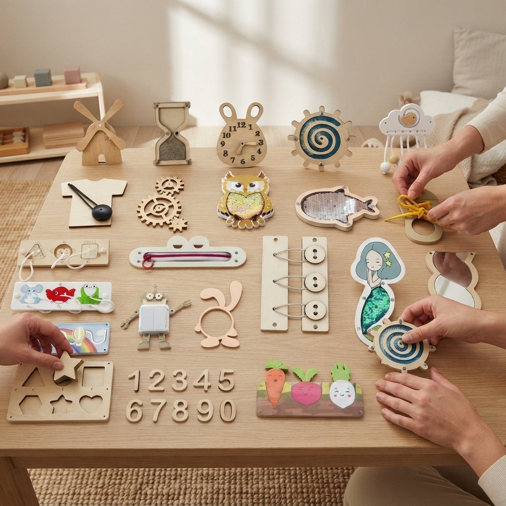 Papan Aktivitas Montessori Kay - Kids Education Usa ulasan dan harga