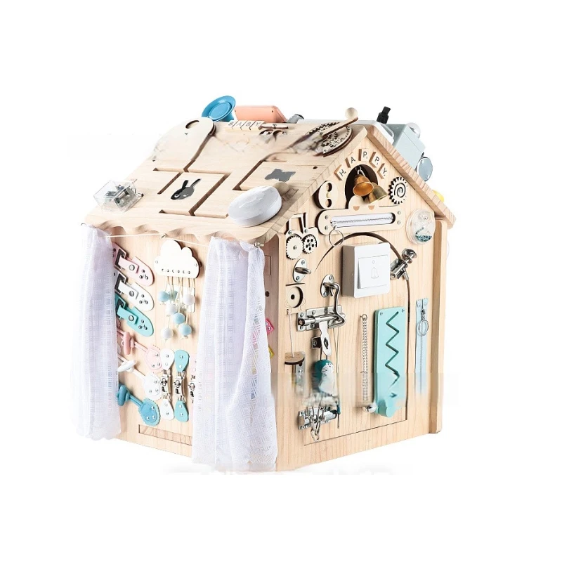 Montessori papan sibuk DIY Aks - Kids Education Usa ulasan dan harga