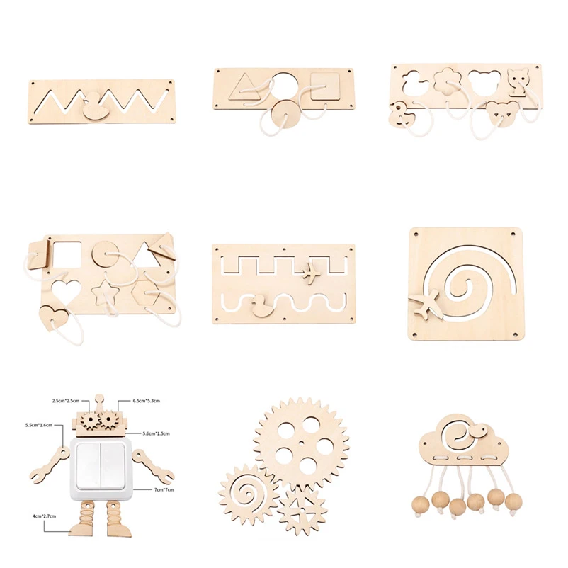 Montessori papan sibuk DIY Aks - Kids Education Usa ulasan dan harga