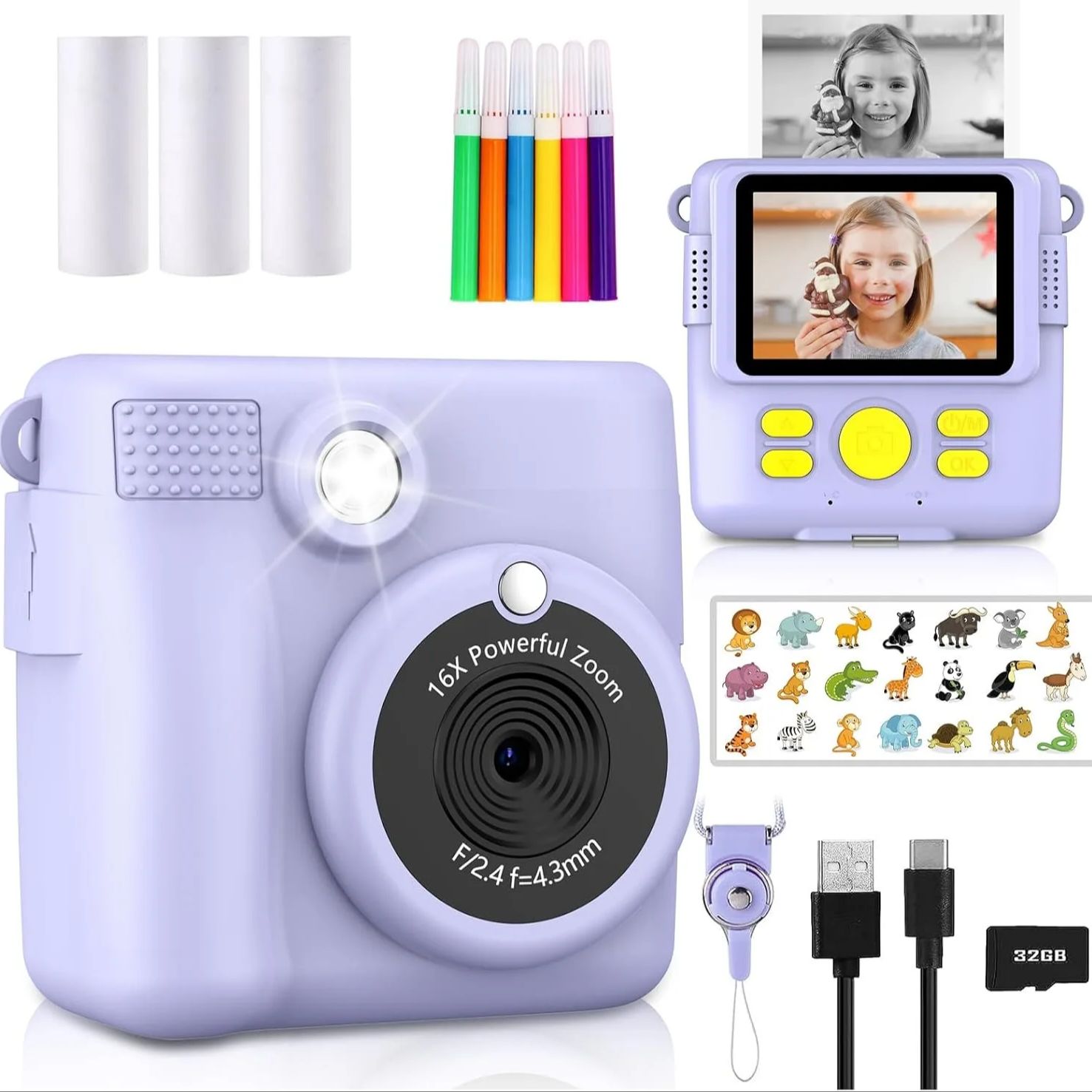 Kamera cetak InstantPrint untu - Kids Physical Education Videos ulasan dan harga