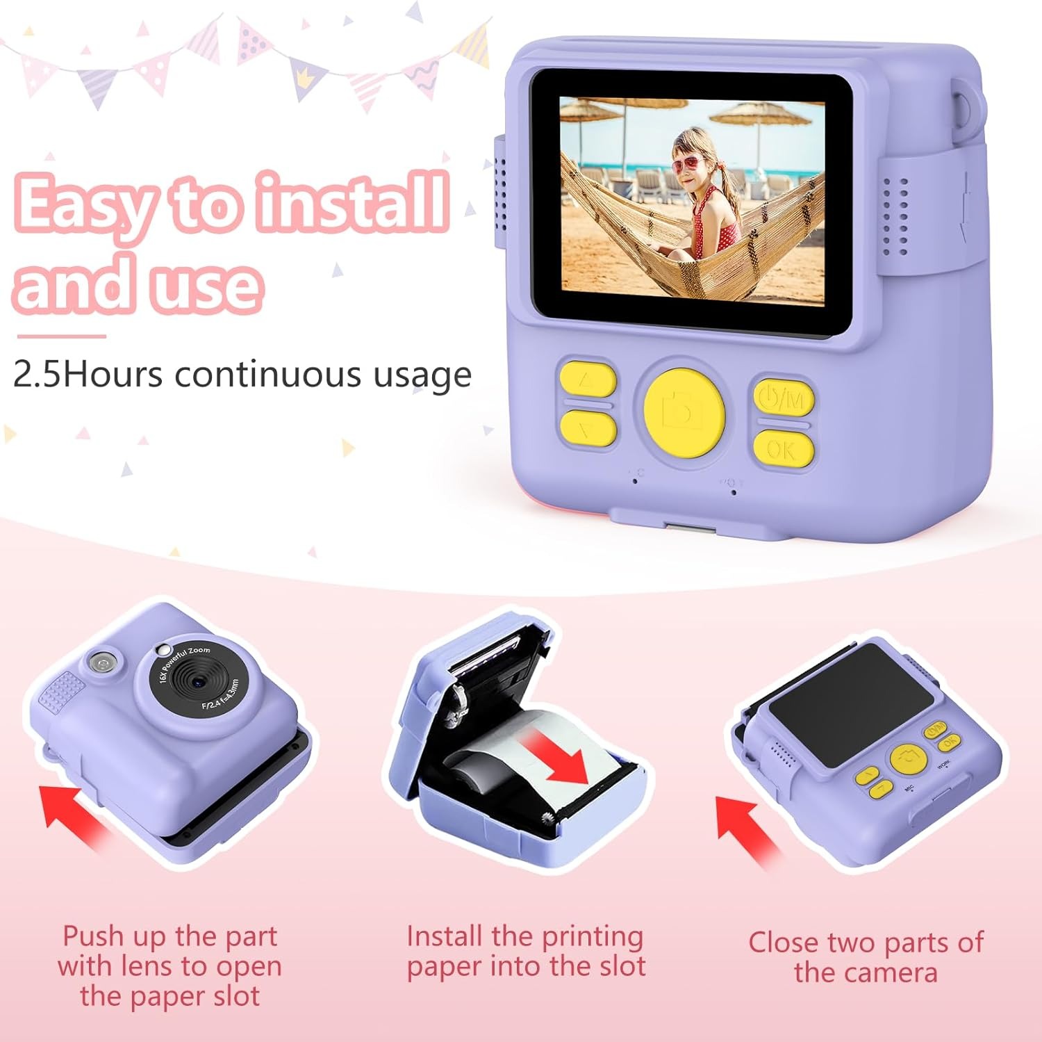 Kamera cetak InstantPrint untu - Kids Physical Education Videos ulasan dan harga