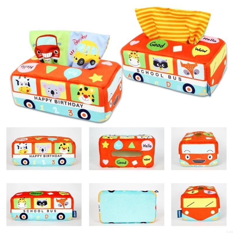 54DA Kotak Tisu Tarik Sensorik - Kids Nature Education ulasan dan harga