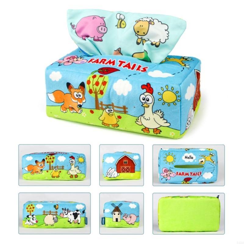 54DA Kotak Tisu Tarik Sensorik - Kids Nature Education ulasan dan harga