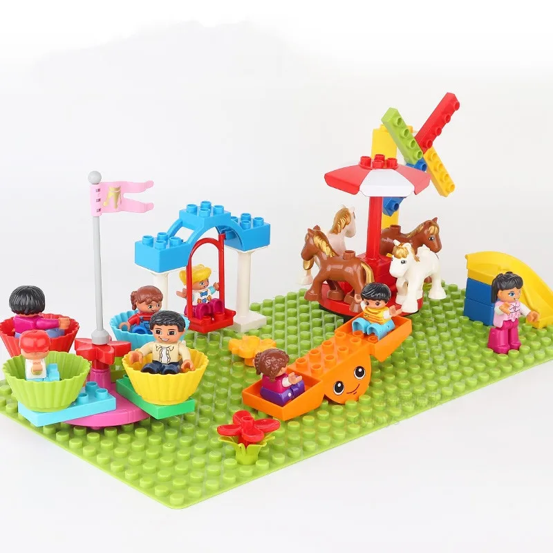 Blok Bangunan Besar Kompatibel - Kids Education Park ulasan dan harga