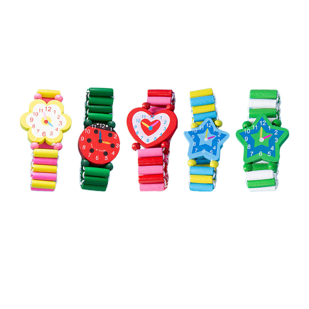 5 Buah Jam Tangan Kayu Gelang  - Education Kids Ru ulasan dan harga