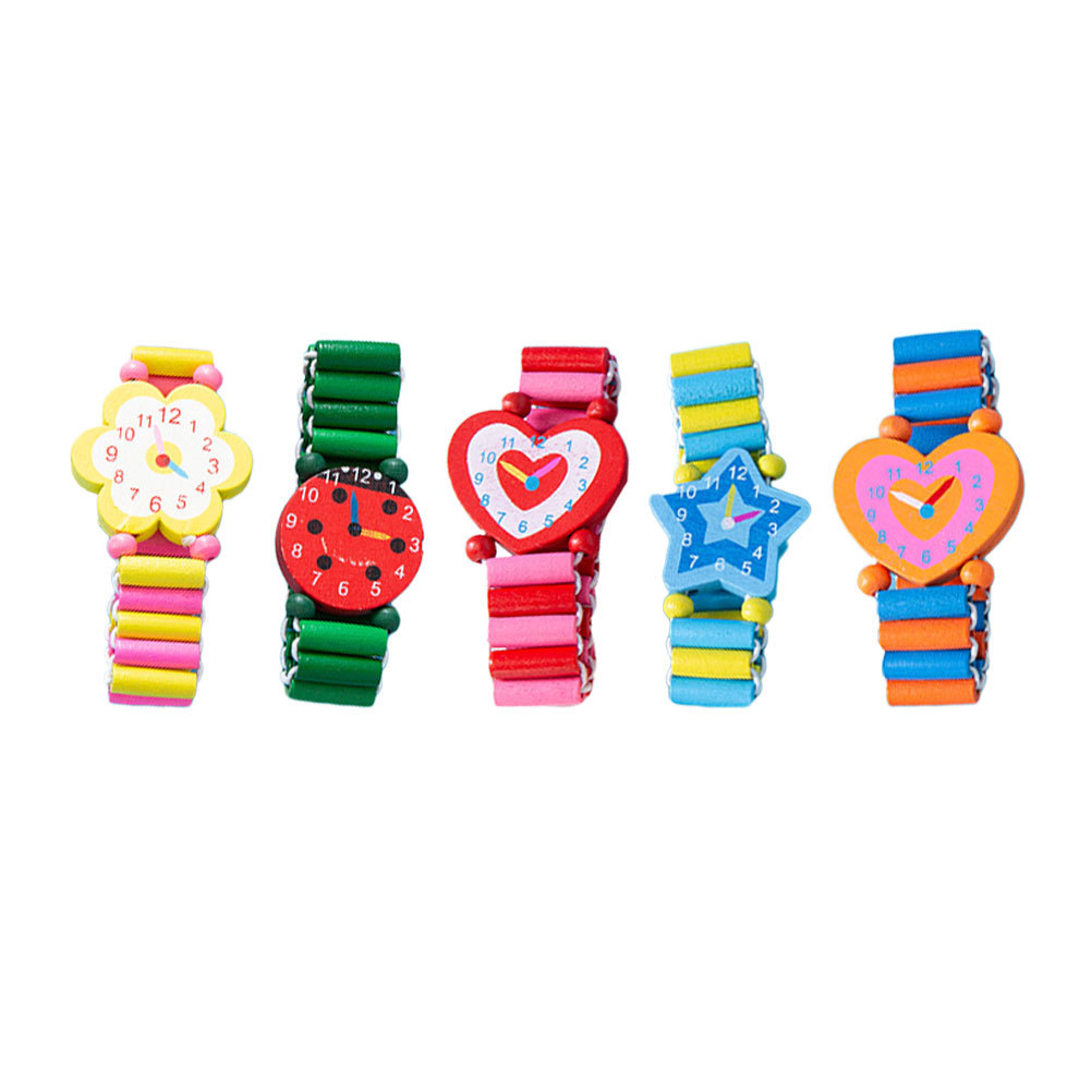 5 Buah Jam Tangan Kayu Gelang  - Education Kids Ru ulasan dan harga