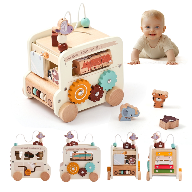 Mainan Kayu Montessori untuk A - Kids Nature Education ulasan dan harga