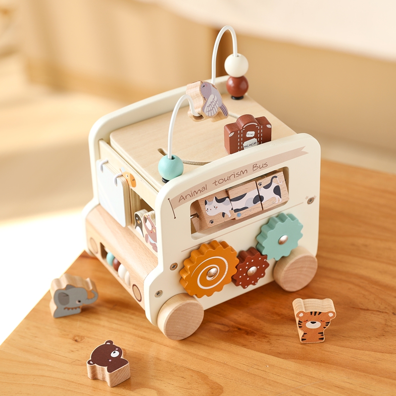 Mainan Kayu Montessori untuk A - Kids Nature Education ulasan dan harga