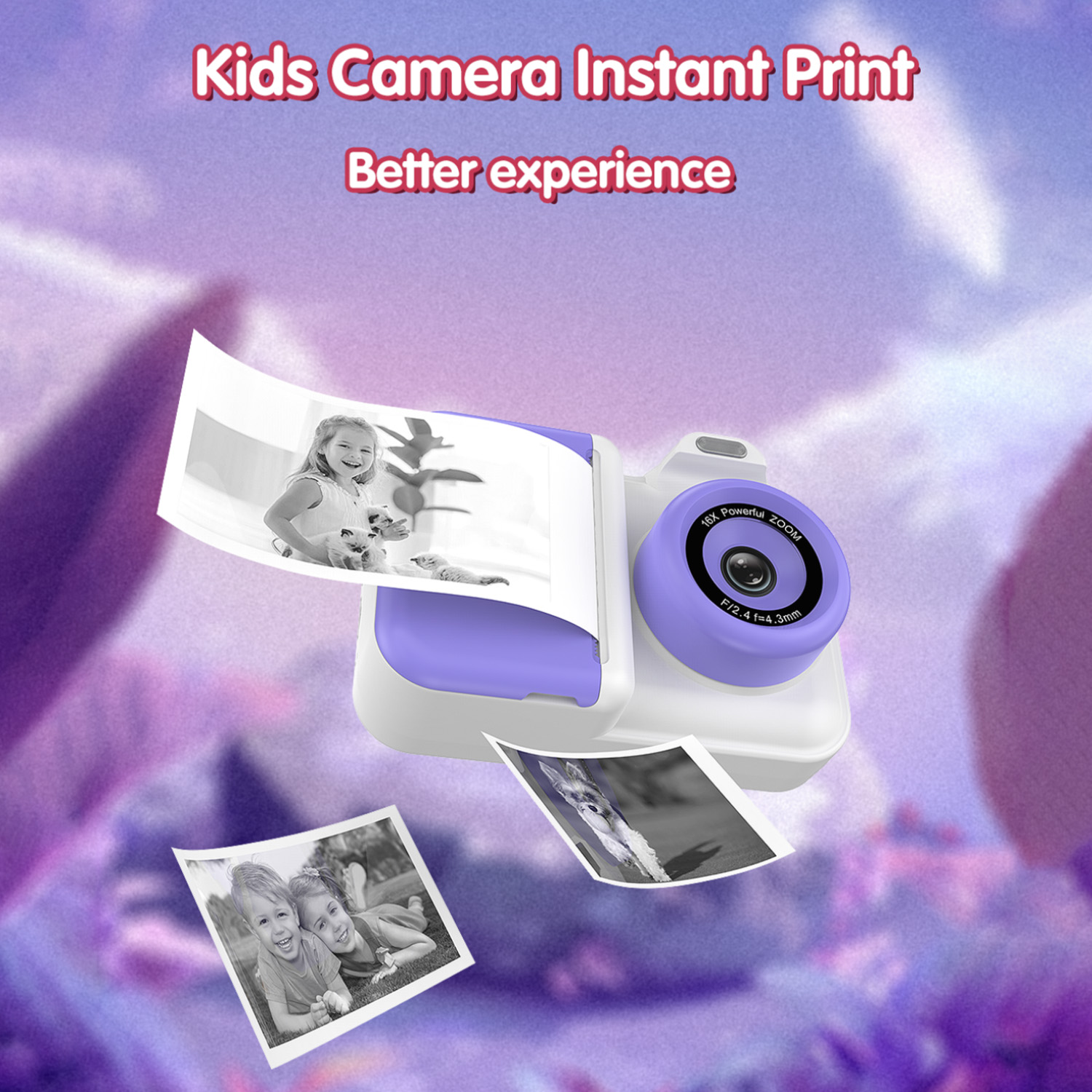 Kamera Digital Anak Cetak Inst - Kids Education Video ulasan dan harga