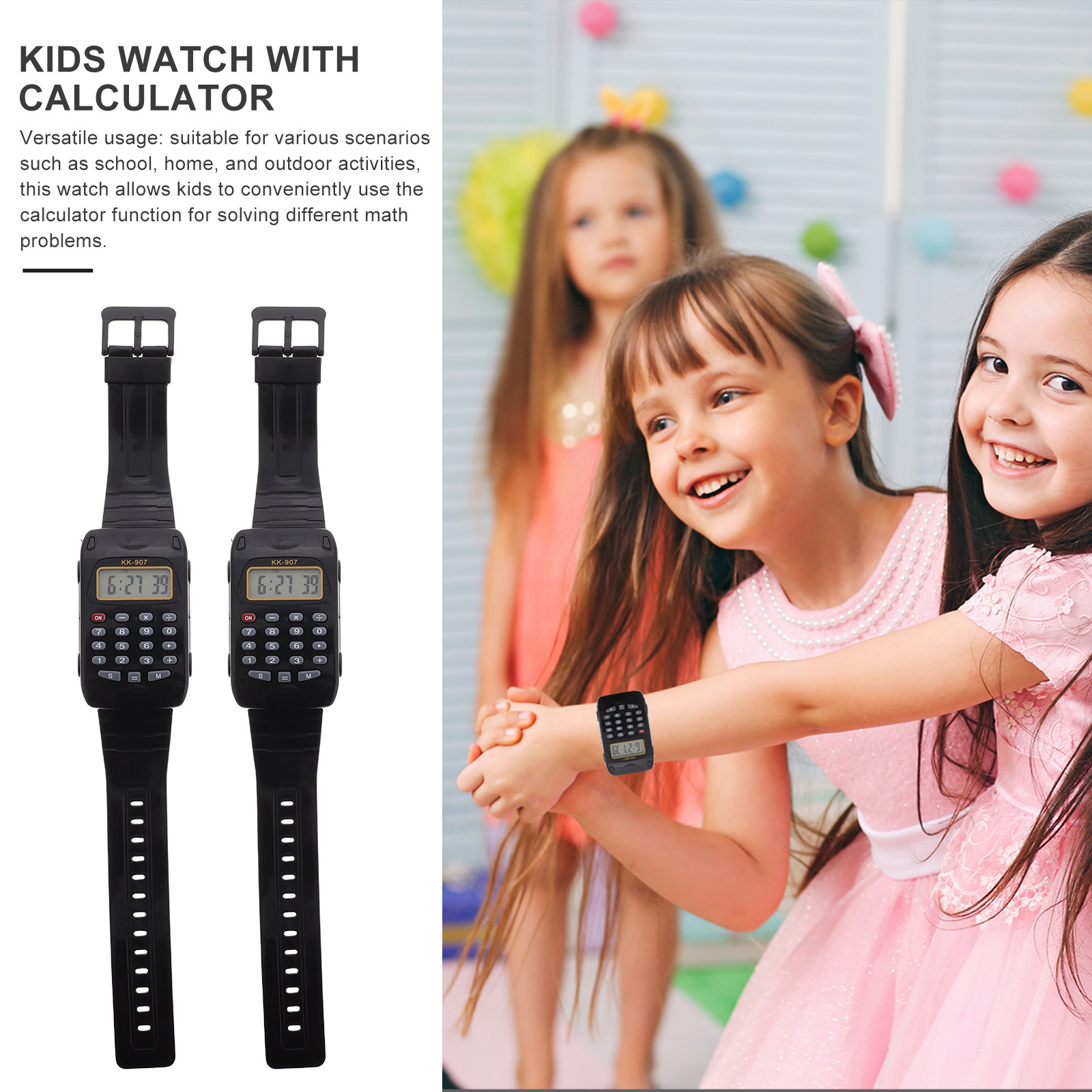 2 Buah Jam Tangan Kalkulator A - Education Kids Ru ulasan dan harga