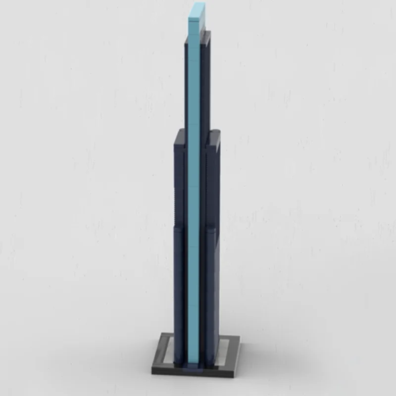 218pcs MOC Dubai S Burj Azizi  - Kids Education Dubai ulasan dan harga