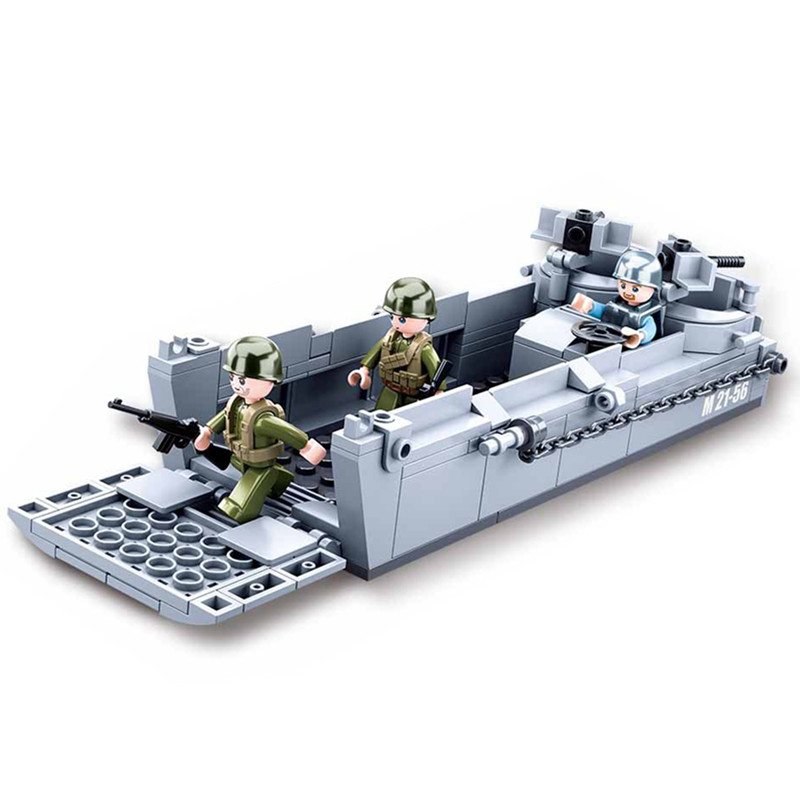 Sluban WW2 US militer Higgins  - Kids Education Usa ulasan dan harga