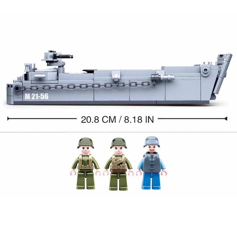 Sluban WW2 US militer Higgins  - Kids Education Usa ulasan dan harga