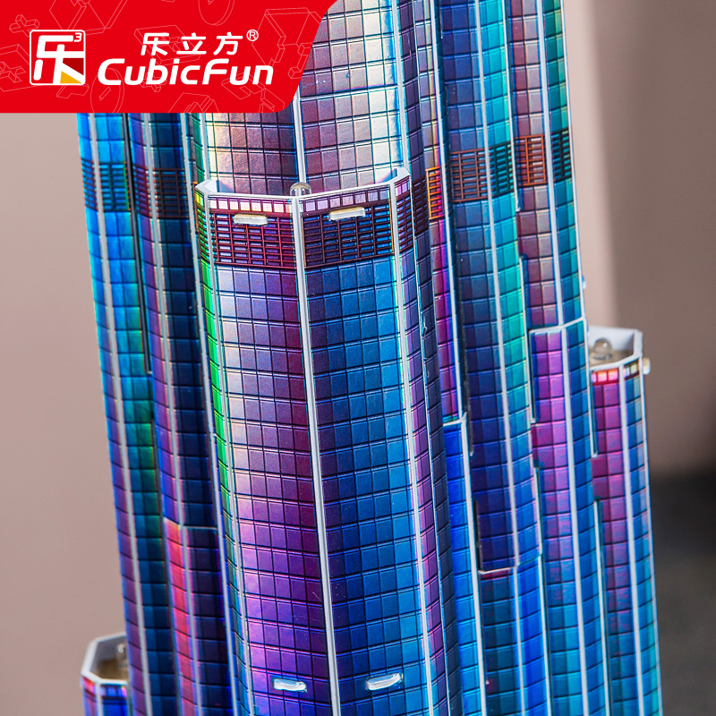 Puzzle 3d 1.5m Dubai Burj Khal - Kids Education Dubai ulasan dan harga