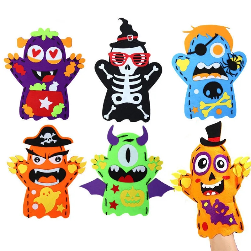 2 buah boneka tangan Halloween - Kids Education Usa ulasan dan harga