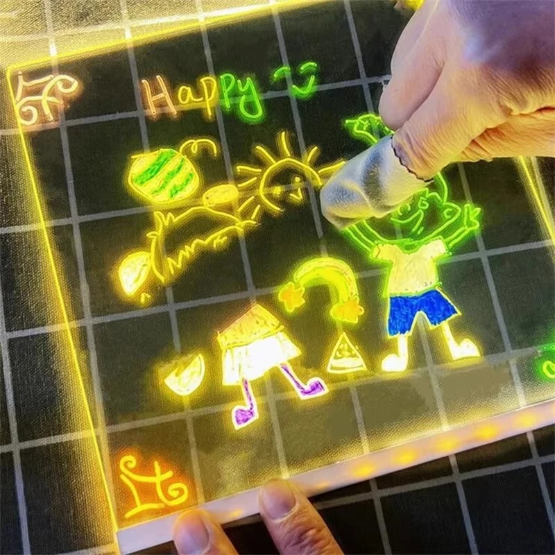 Papan Gambar Anak Magic Glow:  - Kids Education Fun ulasan dan harga