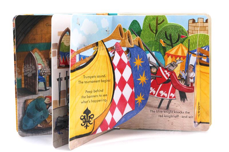 Usborne Peep Inside The Castle - Kids Education Book ulasan dan harga