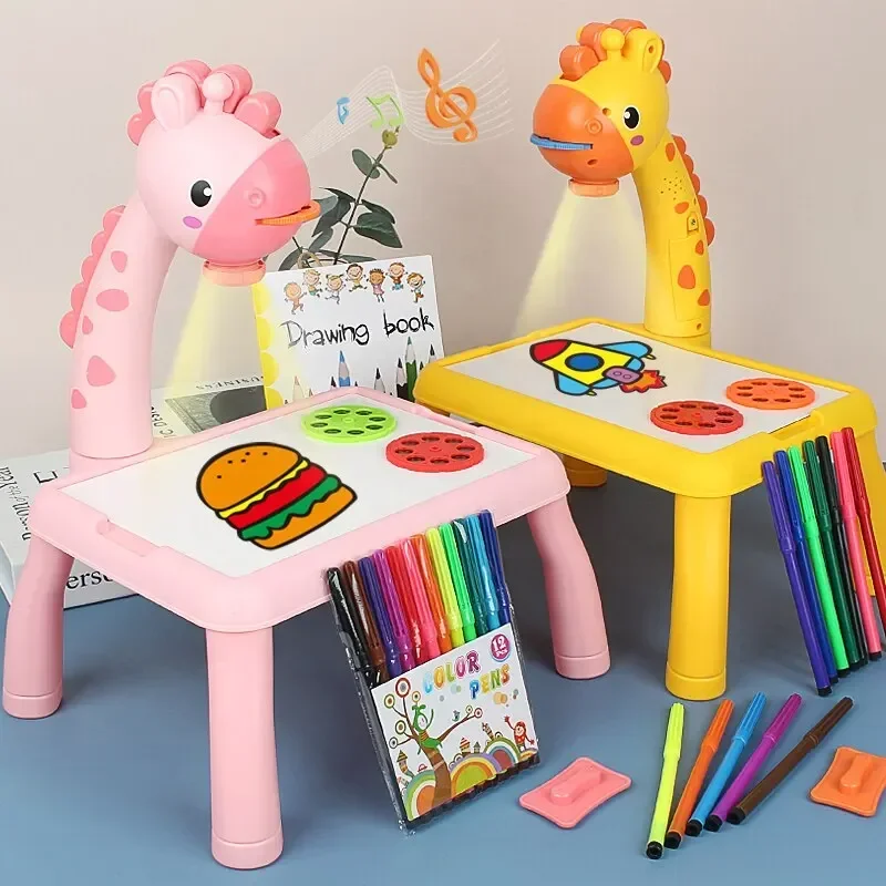 Papan Proyektor LED Meja Lukis - Drawing Projector Kids ulasan dan harga