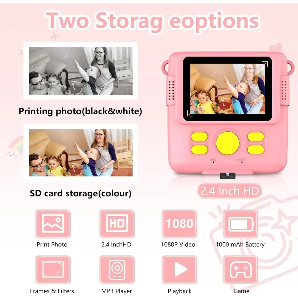 Kamera cetak instan untuk anak - Kids Physical Education Videos ulasan dan harga