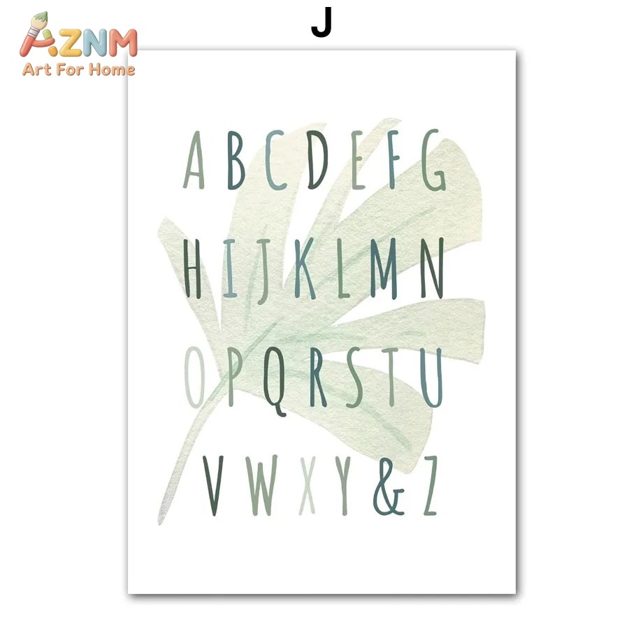 AZNM Lukisan Kanvas Dinosaurus - Inspirational Kids Education Quotes ulasan dan harga