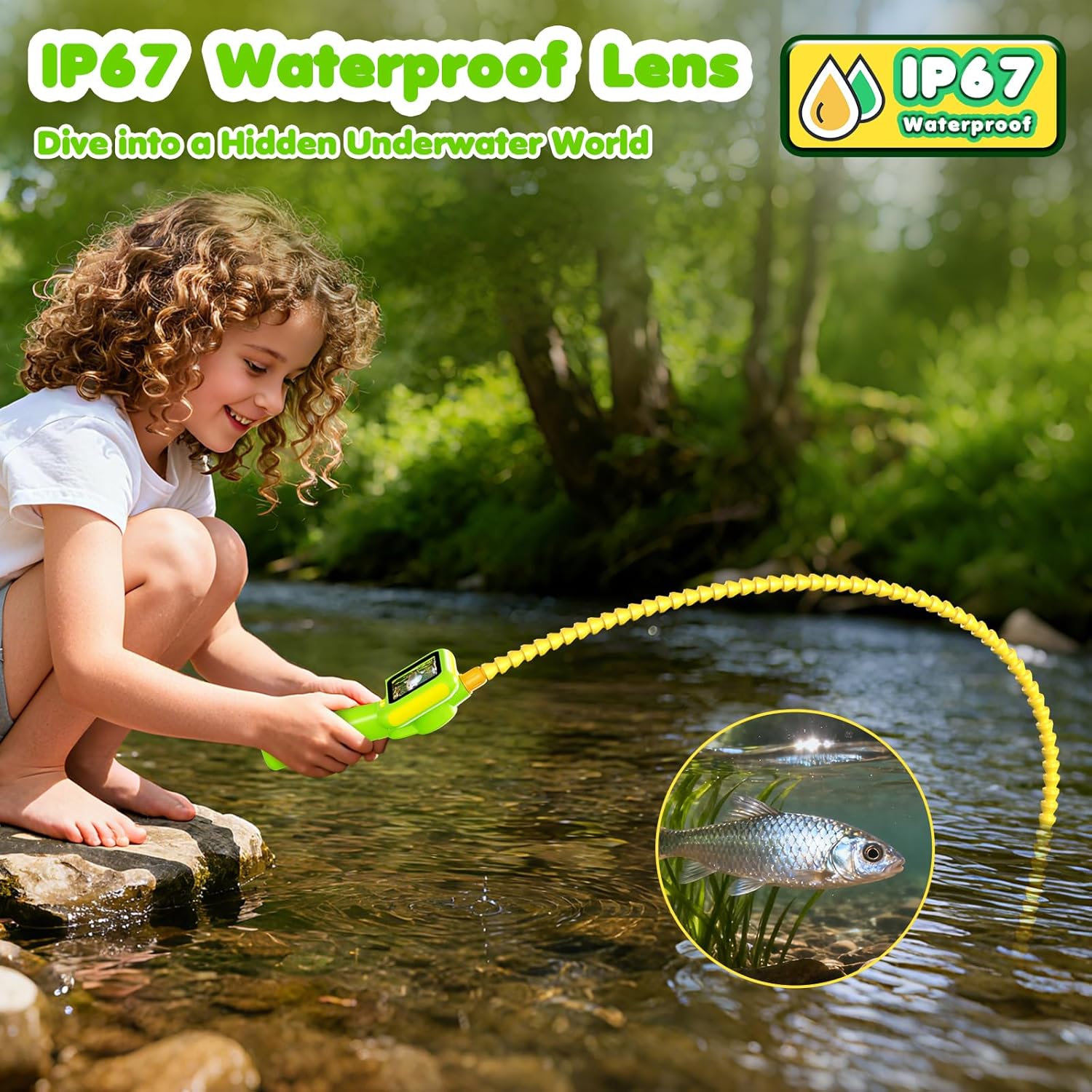 Endoskop untuk Anak-anak, Kame - Kids Nature Education ulasan dan harga