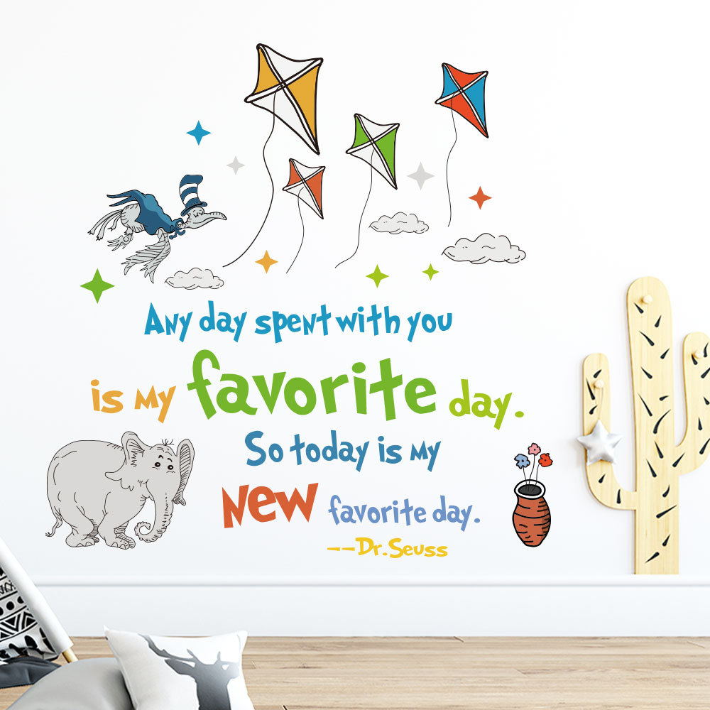 Stiker dinding kutipan inspira - Inspirational Kids Education Quotes ulasan dan harga