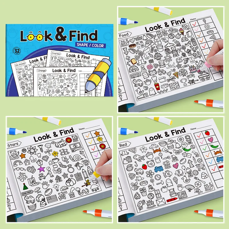 Buku Aktivitas Pencarian Anak- - Kids Education Book ulasan dan harga