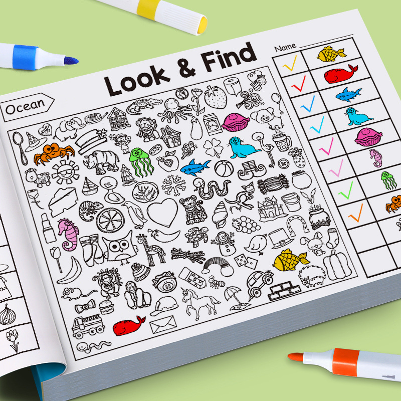 Buku Aktivitas Pencarian Anak- - Kids Education Book ulasan dan harga